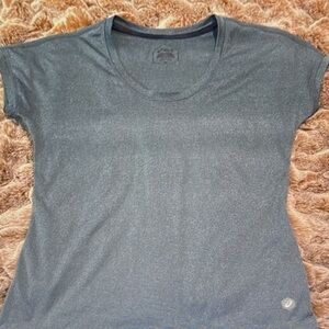 Asics Women's Heather Gray Short Sleeve Tee